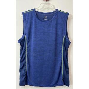 Revolution OT Mens XL Sleeveless Blue Lightweight Athletic Tank Top! A2229